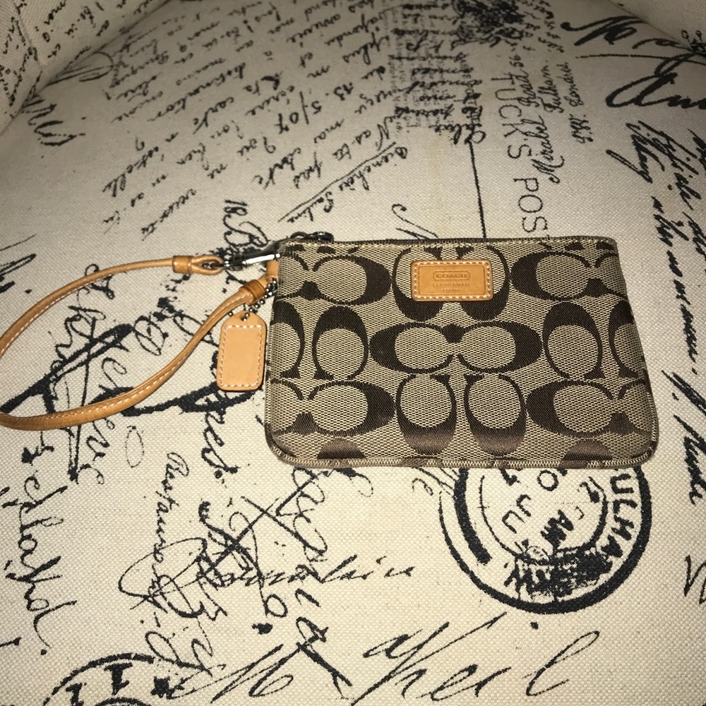 Coach wristlet
